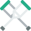 Crutches icon 64x64