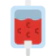 Blood transfusion icon 64x64