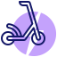 Kick scooter icon 64x64