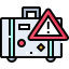 Travel warning icon 64x64