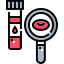 Blood sample icon 64x64