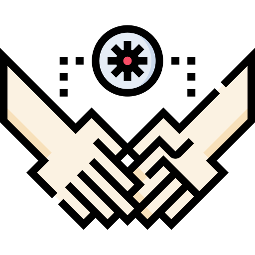 Touching icon