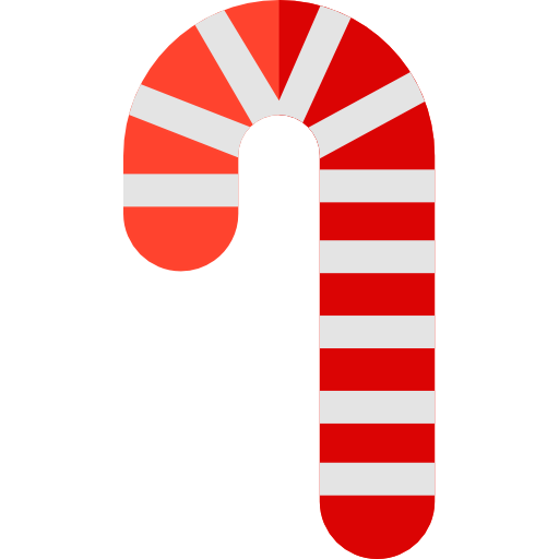 Candy cane icon