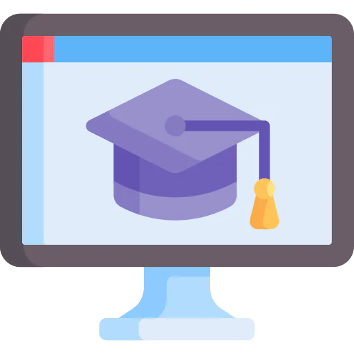 Online learning icon
