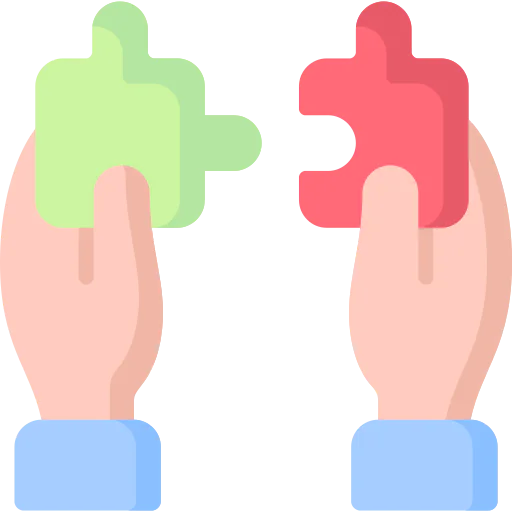 Puzzle pieces icon