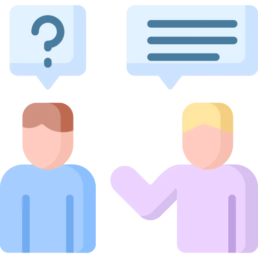 Talking icon