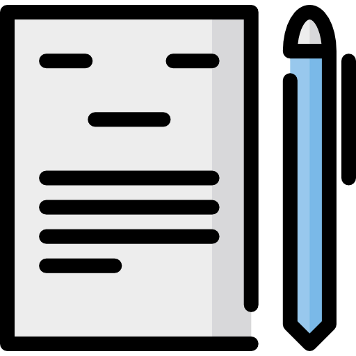 Contract icon