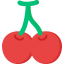 Cherries icon 64x64