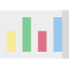 Bar chart icon 64x64