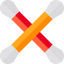 Cotton swab icon 64x64
