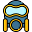 Gas mask icon 64x64