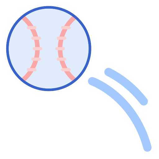 Baseball ball icon