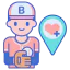 Baseball player Ikona 64x64