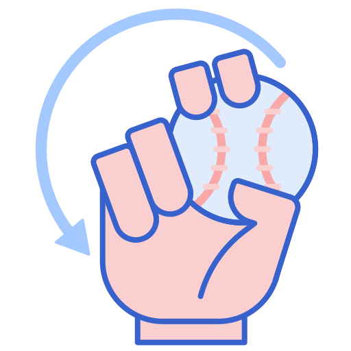 Baseball ball icon