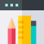 Web design icon 64x64