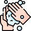Washing hands icon 64x64