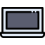 Laptop computer icon 64x64
