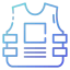 Bulletproof vest icon 64x64