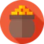 Gold pot icon 64x64