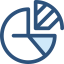 Pie chart icon 64x64