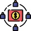 Crowdfunding ícono 64x64