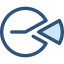Pie chart icon 64x64