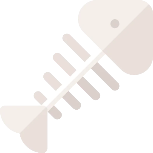 Fish bone icon