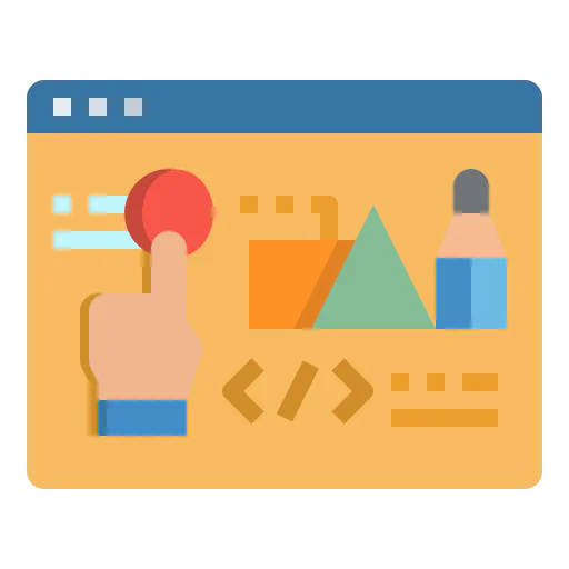 Web design icon