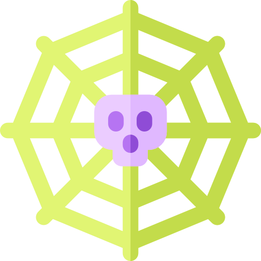 Spider web icon