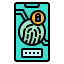 Fingerprint scan icon 64x64