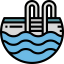 Swimming pool icon 64x64