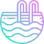 Swimming pool icon 64x64