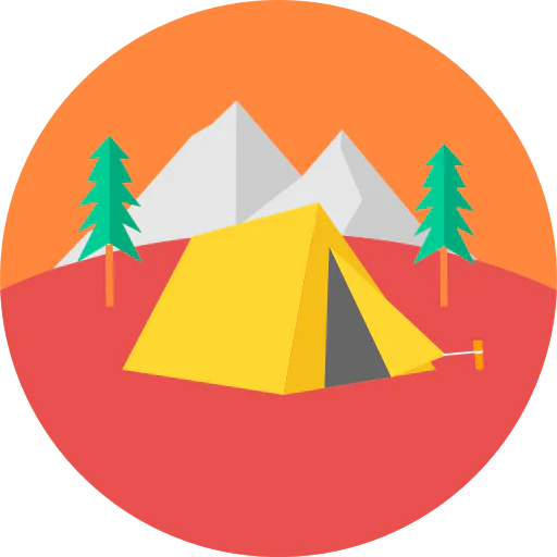 Camping icon