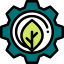 Green energy icon 64x64