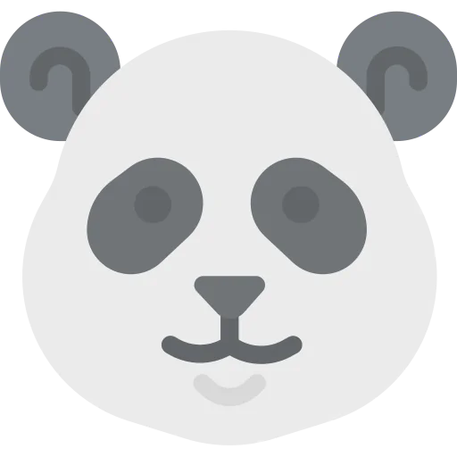 Panda bear icon