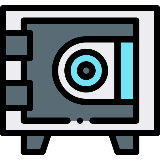 Safe box icon