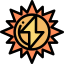 Sun icon 64x64