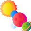 Solar system icon 64x64