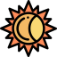 Sun icon 64x64