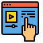 Online learning icon 64x64