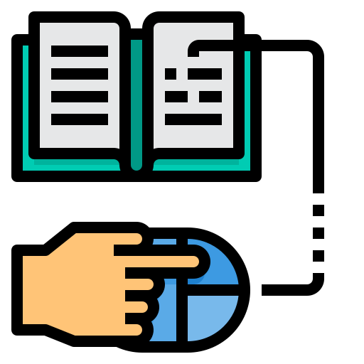 Online learning icon