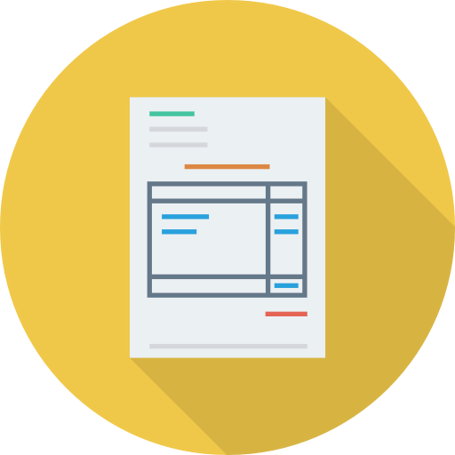 Receipt icon