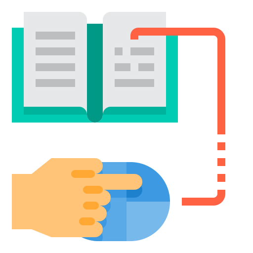 Online learning icon