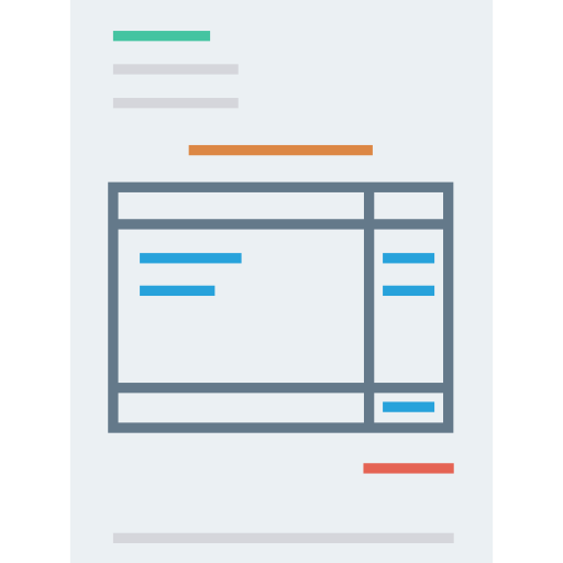Receipt icon