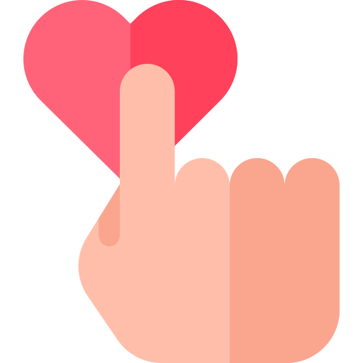 Touching icon