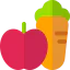Healthy food icon 64x64