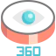 Pie chart icon 64x64