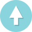 Up arrow icon 64x64