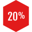 Percentage icon 64x64