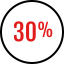 Percentage icon 64x64